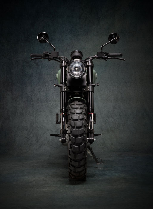 Exceptional Electric Motorcycle with Artisanal Finishes